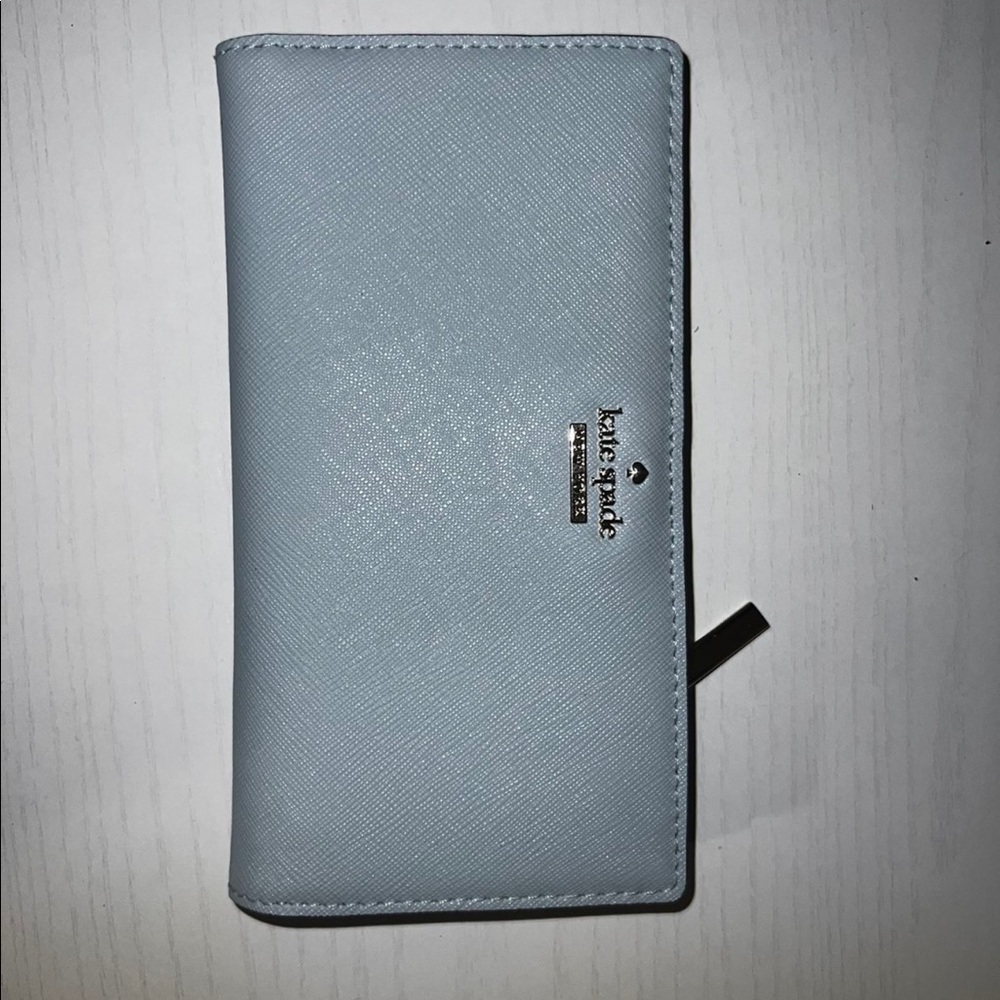 Light blue Kate spade wallet
